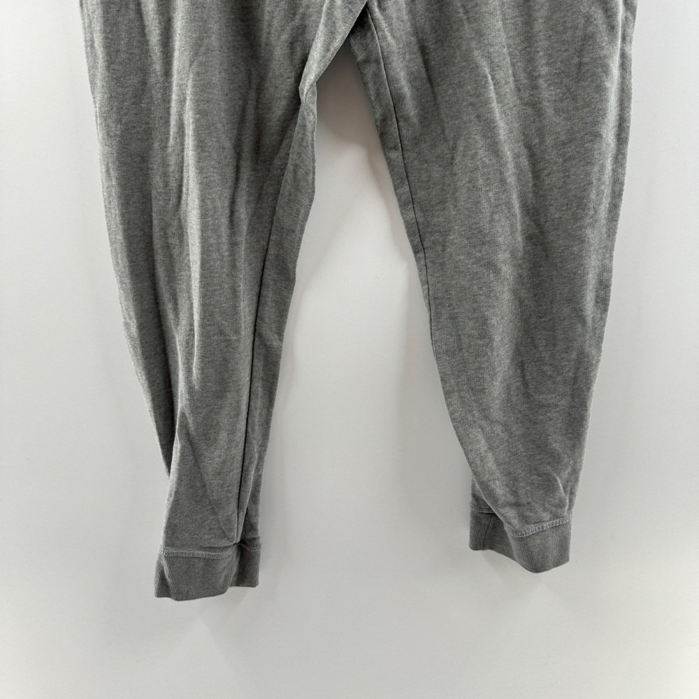 Calvin Klein Grey Unisex Joggers with Drawstring Waist & Cuffed Bottoms – Size M - Picture 4 of 7